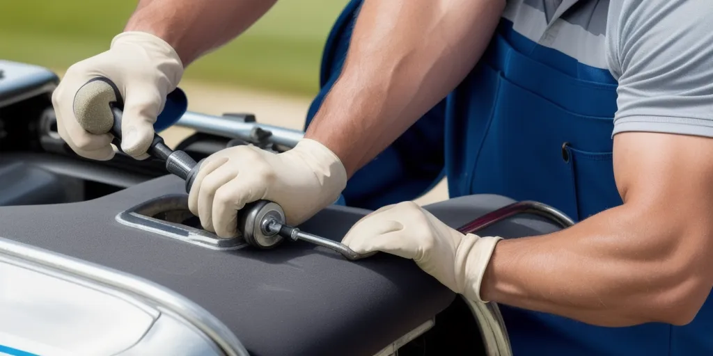 How to break the bead on a golf cart tire? GUILD GOLF CARTS