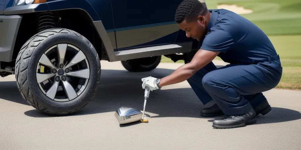 How To Change A Golf Cart Tire? 6 How do you re-install the wheel onto the golf cart?