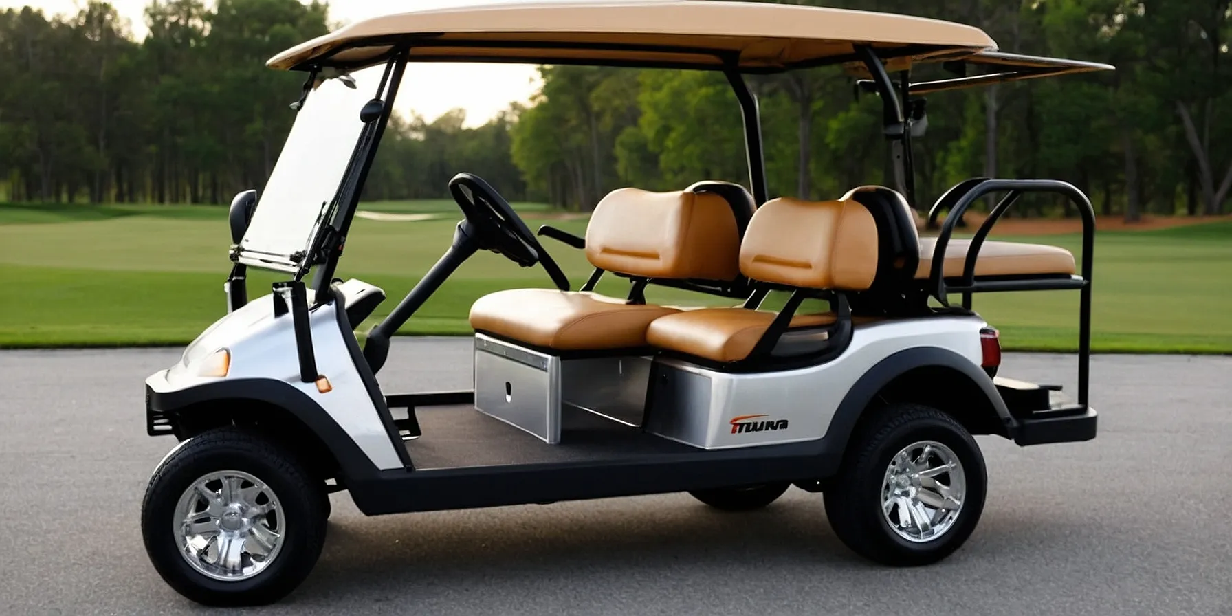 What Customization Options Are Available For The Evolution Turfman 200 Golf Cart? 2 What color choices are available for the body and seats of the evolution turfman 200 golf cart?