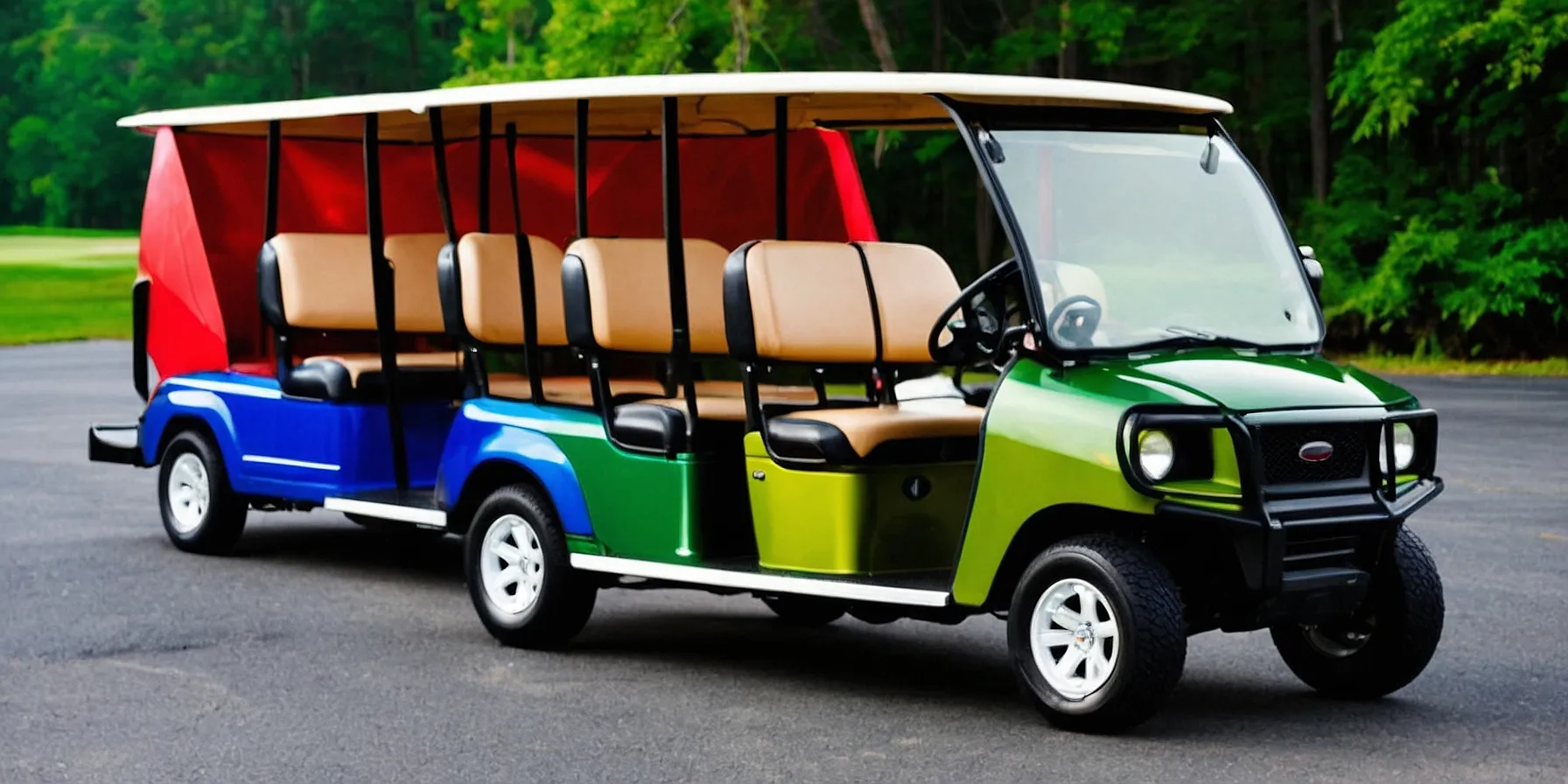 What Colors Are Available For The Golf Cart Evolution Forester? 6 What variety of colors are offered for the evolution forester golf cart?