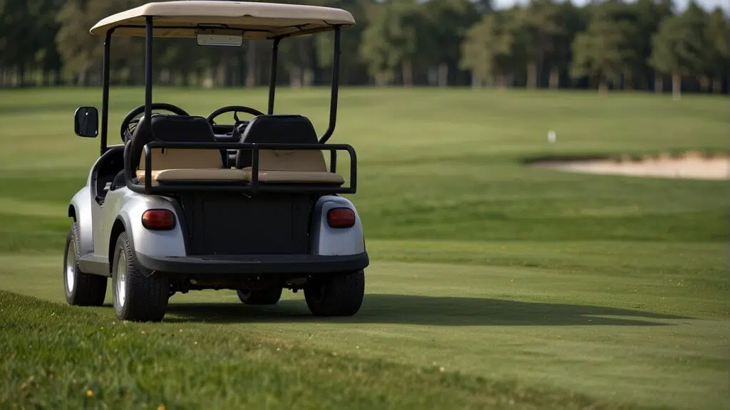 What safety standards should a car seat meet for a golf cart Guild Golf Carts