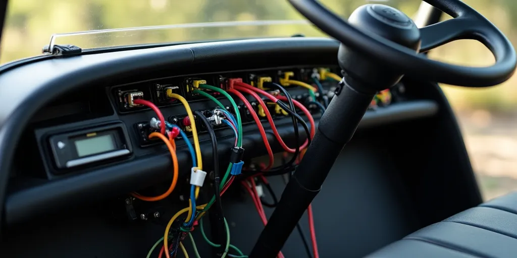 How To Wire Accessories On Your Tomberlin Golf Cart? 4 Where is the accessory wiring harness typically located on a tomberlin golf cart?