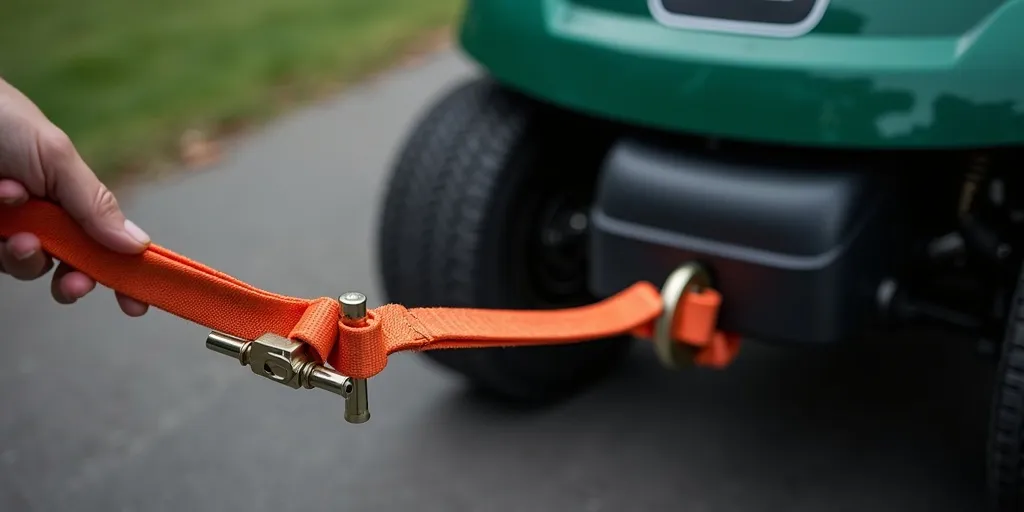 How To Tow A Dead Golf Cart? 4 How do you securely attach a tow strap to a golf cart?