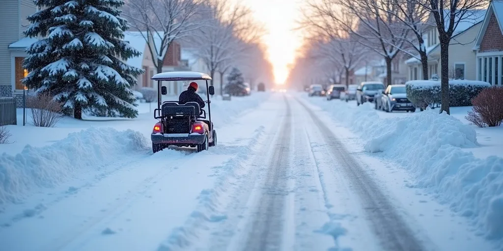 Can You Plow Snow With A Golf Cart? 6 What risks are involved in using a golf cart to plow snow?