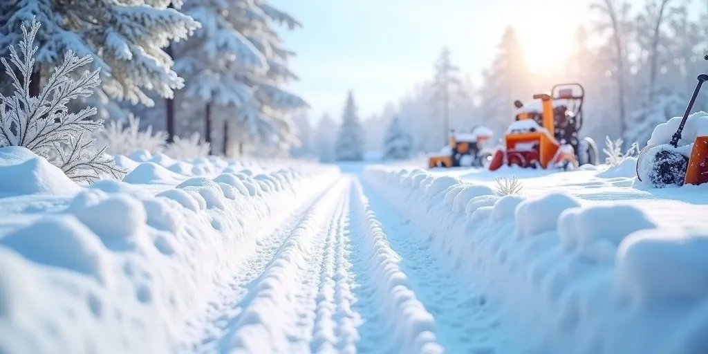 How Do Institutions Use Golf Carts In Winter Environments? 5 In what ways do golf carts assist in clearing snow-covered pathways?